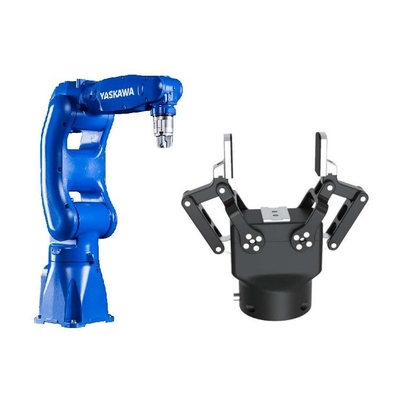 6 trục chọn và đặt cánh tay robot Yaskawa GP8 với CNGBS Robot Gripper cho Robot xử lý vật liệu