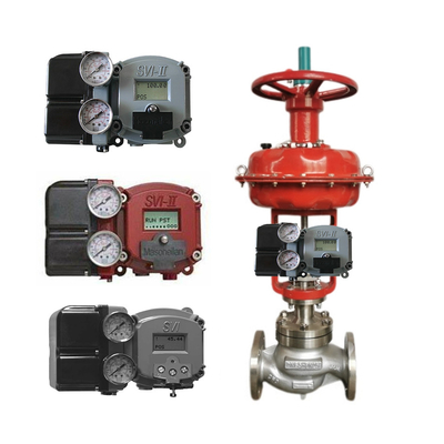 Năng lực Actuator Với Masoneilan Digital Valve Positioner SVI2 AP-21113111 SVI2 AP-21123121 với van điều khiển Trung Quốc