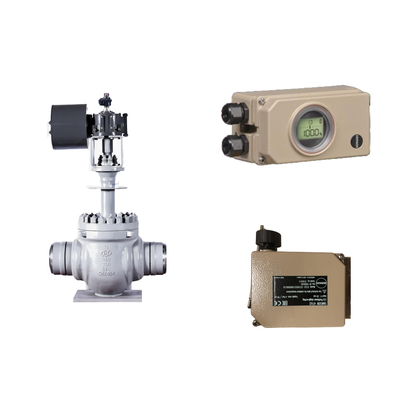 Pneumatic Control Valve Với Hard truyền thông Samson Electropneumatic 3730-3 Và samson 4763 vị trí