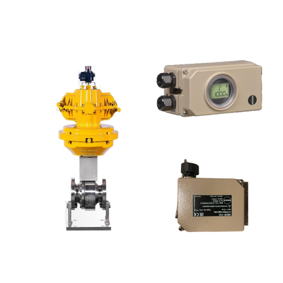 Pneumatic Control Valve Với Hard truyền thông Samson Electropneumatic 3730-3 Và samson 4763 vị trí