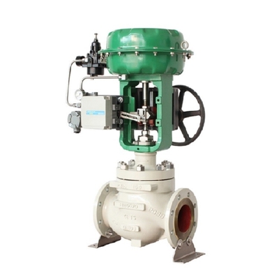 Van điều khiển thương hiệu Trung Quốc với Pneumatic Actuator và SMC Digital Valve Positioner IP8000/8100 và fisher 67CFR regula