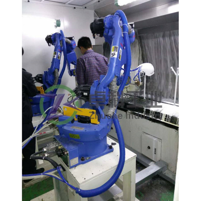 6 trục Universal Robotic Arm Yaskawa GP110 với CNGBS Robot Gripper cho Robot xử lý pallet