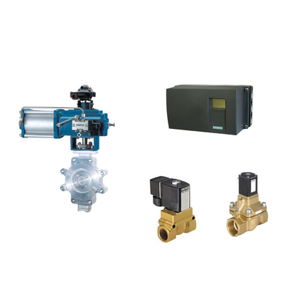 Pneumatic Control Valve Positioner Siemens SIPART PS2 Và van điện tử bình
