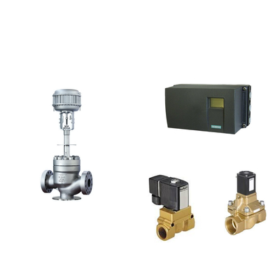 Pneumatic Control Valve Positioner Siemens SIPART PS2 Và van điện tử bình