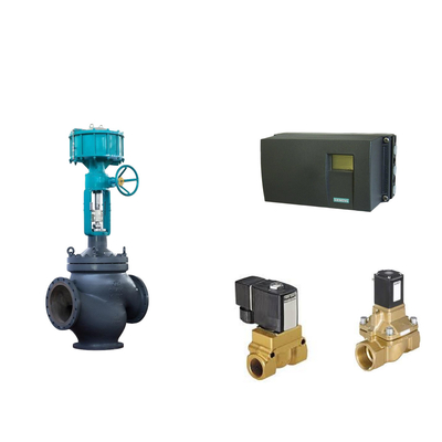 Pneumatic Control Valve Positioner Siemens SIPART PS2 Và van điện tử bình
