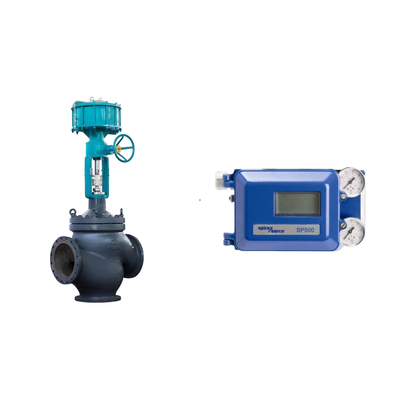 Pneumatic Valve với Spirax Sarco Smart Valve Positioner SP500 và EMERSON Limit Switch
