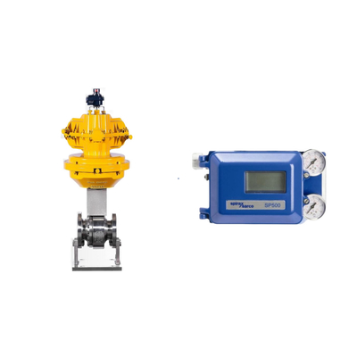 Pneumatic Valve với Spirax Sarco Smart Valve Positioner SP500 và EMERSON Limit Switch