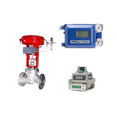 Pneumatic Valve với Spirax Sarco Smart Valve Positioner SP500 và EMERSON Limit Switch