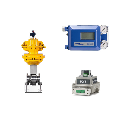 Pneumatic Valve với Spirax Sarco Smart Valve Positioner SP500 và EMERSON Limit Switch