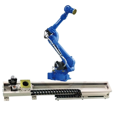 Yaskawa GP225 xử lý cánh tay robot 6 trục với đường ray hướng dẫn robot CNGBS cho robot chọn sản phẩm