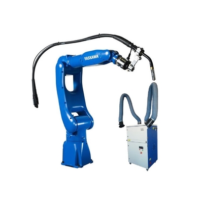 Ràng robot hàn 6 trục Yaskawa AR900 với máy lọc CNGBS để xử lý như robot công nghiệp khác