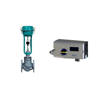 Pneumatic Valve với Spirax Sarco Smart Valve Positioner SP7-10-11 và Fisher 67CFR Filter Regulator