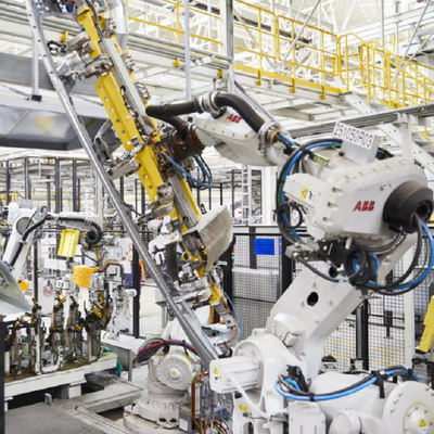 Tải trọng cao IRB6700-150/3.2 Robot công nghiệp với tải trọng 300KG với gói thay đồ để xử lý