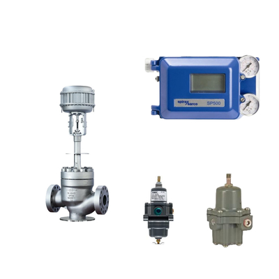 Van khí nổi tiếng của Trung Quốc với Spirax Sarco Smart Valve Positioner SP500 và Fisher 67CFR Filter Regulator