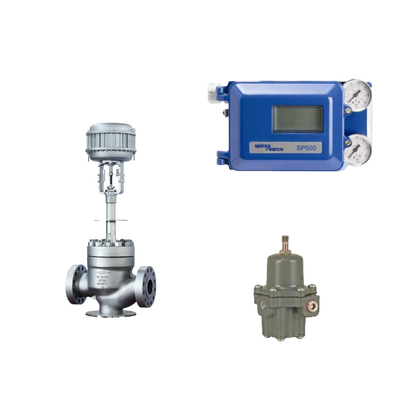 Van khí nổi tiếng của Trung Quốc với Spirax Sarco Smart Valve Positioner SP500 và Fisher 67CFR Filter Regulator