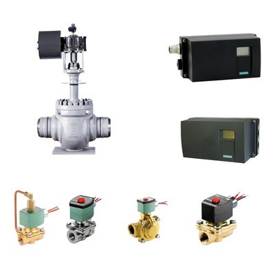 Pneumatic Control Valve Positioner Siemens SIPART PS2 Và Emerson-ASCO 210 van điện tử
