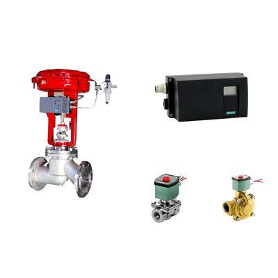 Pneumatic Control Valve Positioner Siemens SIPART PS2 Và Emerson-ASCO 210 van điện tử