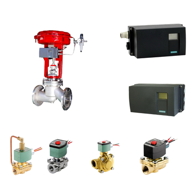 Pneumatic Control Valve Positioner Siemens SIPART PS2 Và Emerson-ASCO 210 van điện tử