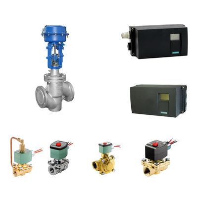 Pneumatic Control Valve Positioner Siemens SIPART PS2 Và Emerson-ASCO 210 van điện tử