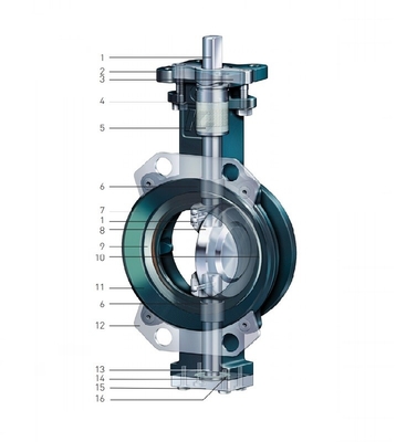 Keystone 360 Control Butterfly Valve với F89 Electric Actuator