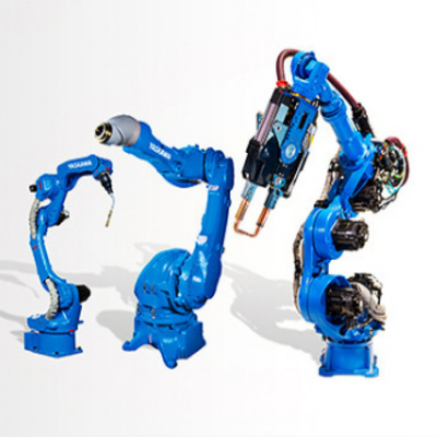 6 trục hàn cánh tay robot Yaskawa AR2010 với quần áo robot CNGBS cho robot hàn tự động