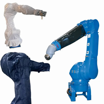 Tự động hóa robot công nghiệp YASKAWA MPX3500 với quần áo robot CNGBS như thiết bị CNC cho pallet