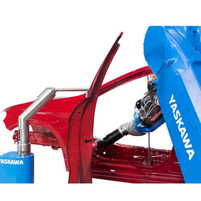 Tự động hóa robot công nghiệp YASKAWA MPX3500 với quần áo robot CNGBS như thiết bị CNC cho pallet