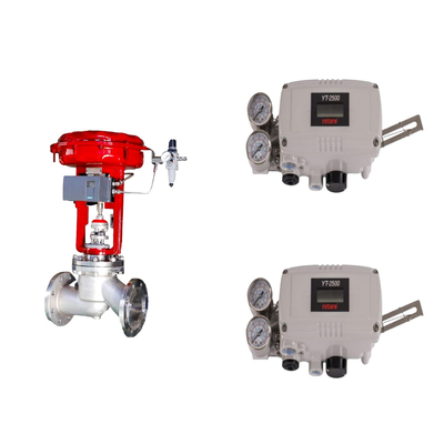Van điều khiển khí nén với Rotork YT-2500 đầu tiên và EMERSON ASCO210 2 chiều van điện tử