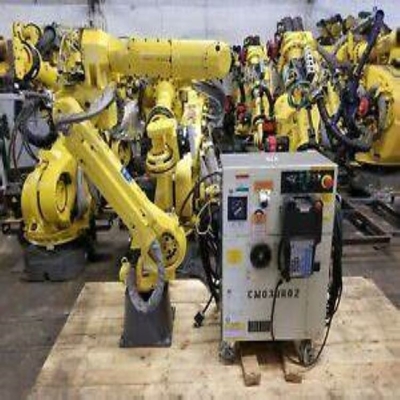Palletizing 6 axis Robotic Arm With Industrial Robot Controller Of M-20iA Cho