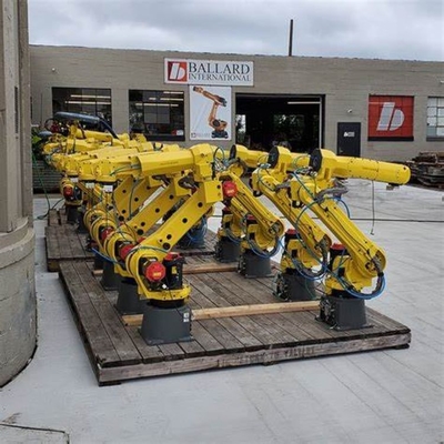 Palletizing 6 axis Robotic Arm With Industrial Robot Controller Of M-20iA Cho