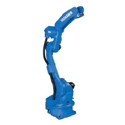6 trục Robotic Arm Yaskawa GP25-12 Với CNGBS Robot Guide Rail Để xử lý robot tự động hóa