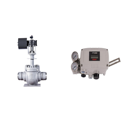 Pneumatic Control Valve Với Rotork YT-2500 Định vị van thông minh gốc Và Rotork Limit Switch