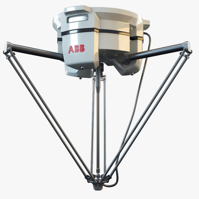 ABB 4 axis Robot Arm IRB 360-1 với đường ray hướng dẫn CNGBS như máy lắp ráp cho xử lý OEM