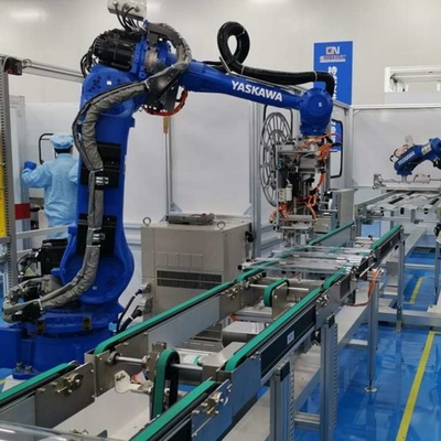 Yaskawa GP180-120 cánh tay robot với CNGBS Robot Quick Changer cho robot công nghiệp tự động