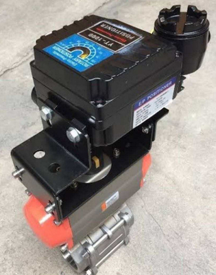 Van điều khiển KOSO Van cầu 220C với Thiết bị truyền động loại khí nén 6400RB 6500RA 7300RB với Bộ định vị van YT-3300