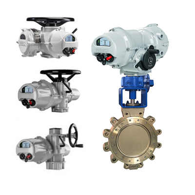 IQ Range hợp kim / thép điện Actuator với Trung Quốc thương hiệu van bướm