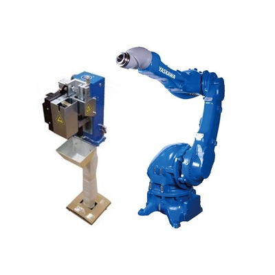 Sơn 6 trục Robotic Arm Yaskawa MPX2600 Với CNGBS Gun Cleaning Station Cho Robot Sơn