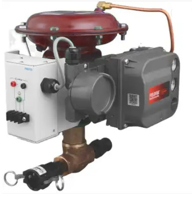Thẳng và bền Fish-Er Valve DVC6200 Positioner với ASCO Solenoid Valve cho Pneumatic Control Valve Trong kho