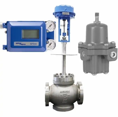 Van điều khiển dòng chảy với Spirax Sarco Valve Positioner SP500 Smart Positioner gốc và mới