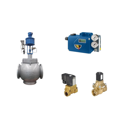 Van điều khiển khí nén của Trung Quốc với đầu tiên Foxboro SRD991 Valve Positioner thông minh và van điện tử Burkert