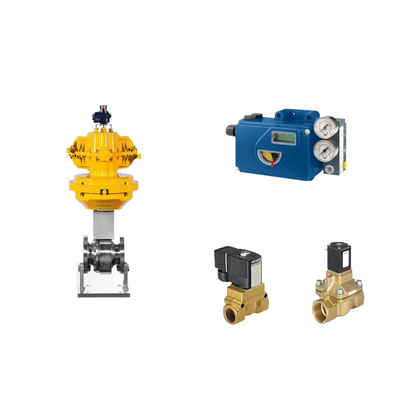 Van điều khiển khí nén của Trung Quốc với đầu tiên Foxboro SRD991 Valve Positioner thông minh và van điện tử Burkert