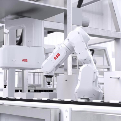 ABB IRB 1200 Cánh tay robot công nghiệp với máy cầm CNGBS như thiết bị xử lý vật liệu CNC