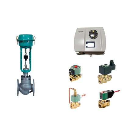 Pneumatic Control Valve với Neles ND7000 Intelligent Valve Positioner With Asco Solenoid Valve As Valve Supplier Sto