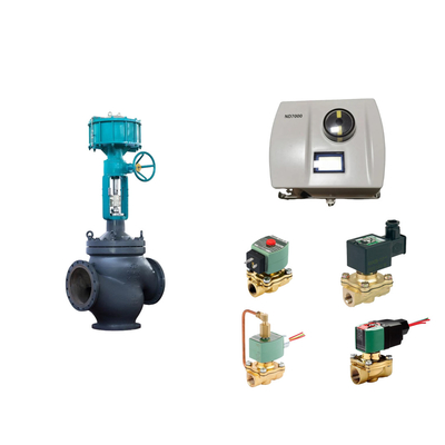 Pneumatic Control Valve với Neles ND7000 Intelligent Valve Positioner With Asco Solenoid Valve As Valve Supplier Sto