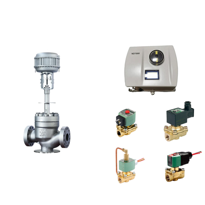 Pneumatic Control Valve với Neles ND7000 Intelligent Valve Positioner With Asco Solenoid Valve As Valve Supplier Sto