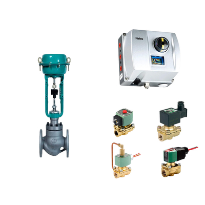 Van điều khiển khí nén của Trung Quốc với Neles ND9000 Máy định vị van thông minh với Asco Solenoid Valve Stock Supplier