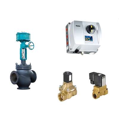Van điều khiển khí nén Trung Quốc với Neles ND9000 Ventil trí thông minh và van điện tử Burkert