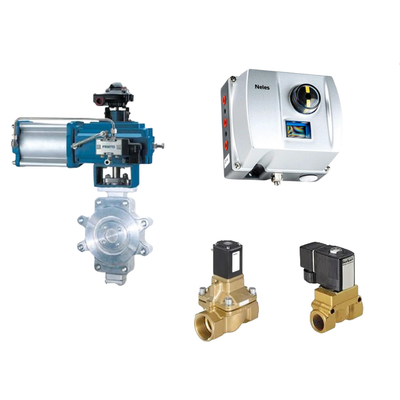 Van điều khiển khí nén Trung Quốc với Neles ND9000 Ventil trí thông minh và van điện tử Burkert
