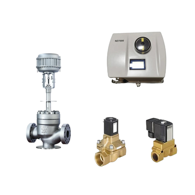 Van điều khiển khí nén Trung Quốc với đầu tiên thông minh Neles ND7000Valve Positioner và van điện tử Burkert