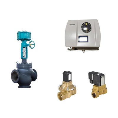 Van điều khiển khí nén Trung Quốc với đầu tiên thông minh Neles ND7000Valve Positioner và van điện tử Burkert